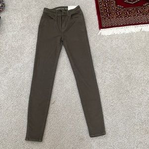 American Eagle high-rise jeggings size 0